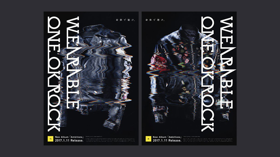WEARABLE ONE OK ROCKの縦型ジャケット正面ポスター